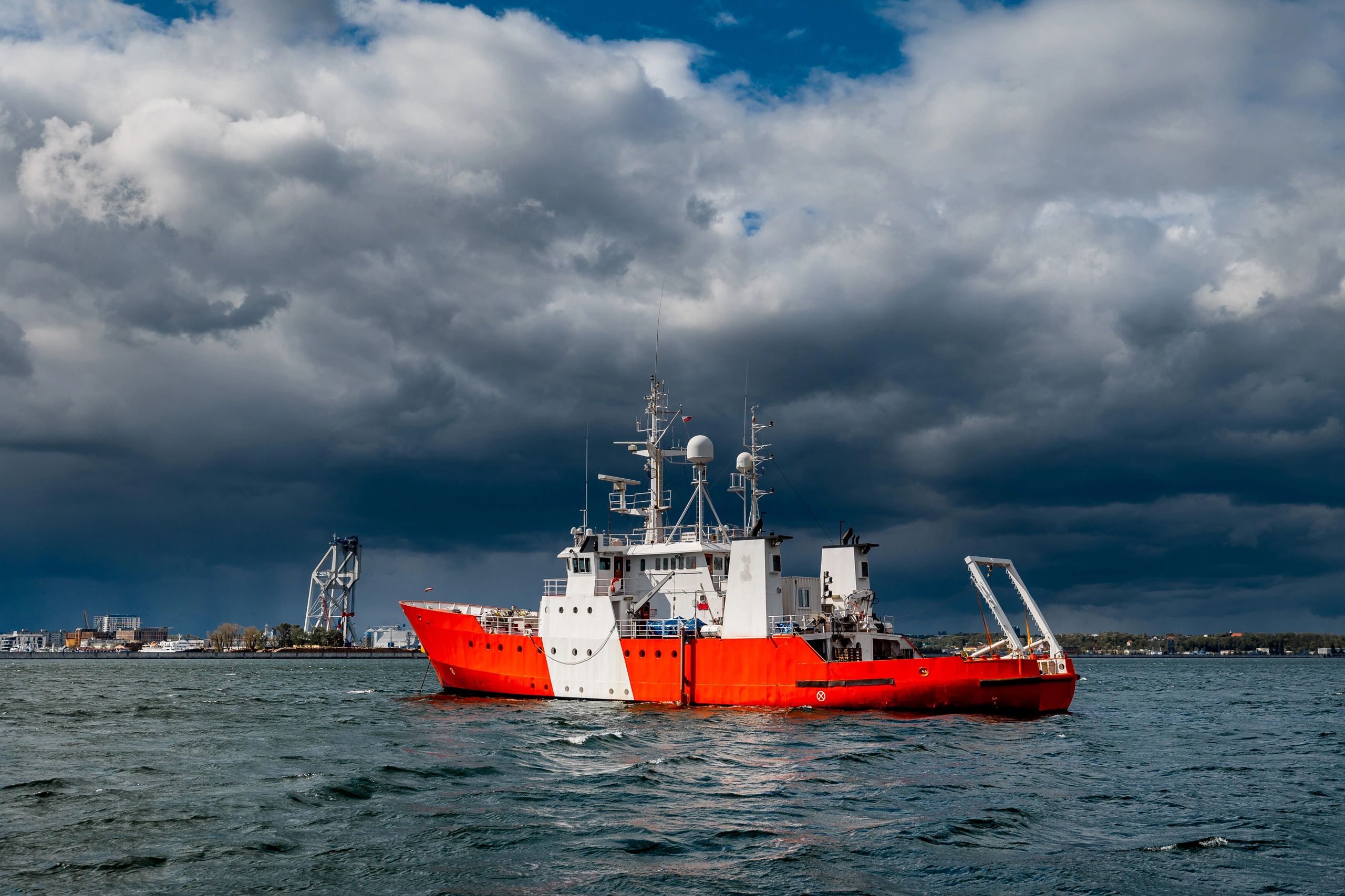 marine research vessel